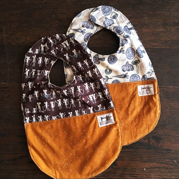 Cute Handmade Baby Bib NWOT - Picture 5 of 5